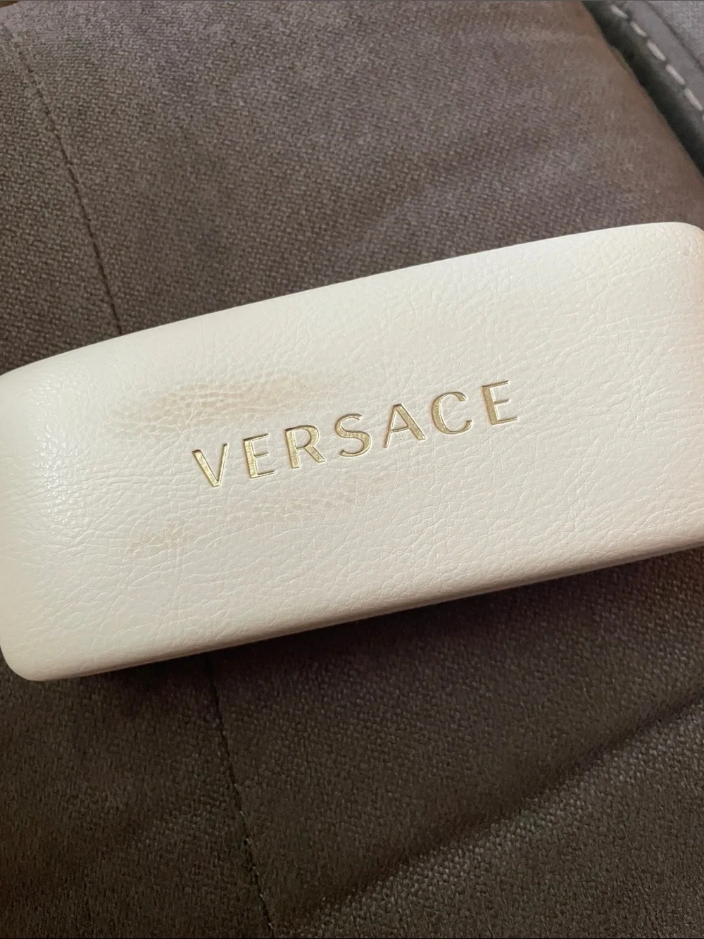 Versace Women's Brown Tortoiseshell Cat-Eye Glasses